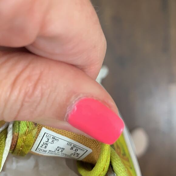 Vans Sunflower Vincent Van Gogh Yellow/Green Shoes - Picture 5 of 5